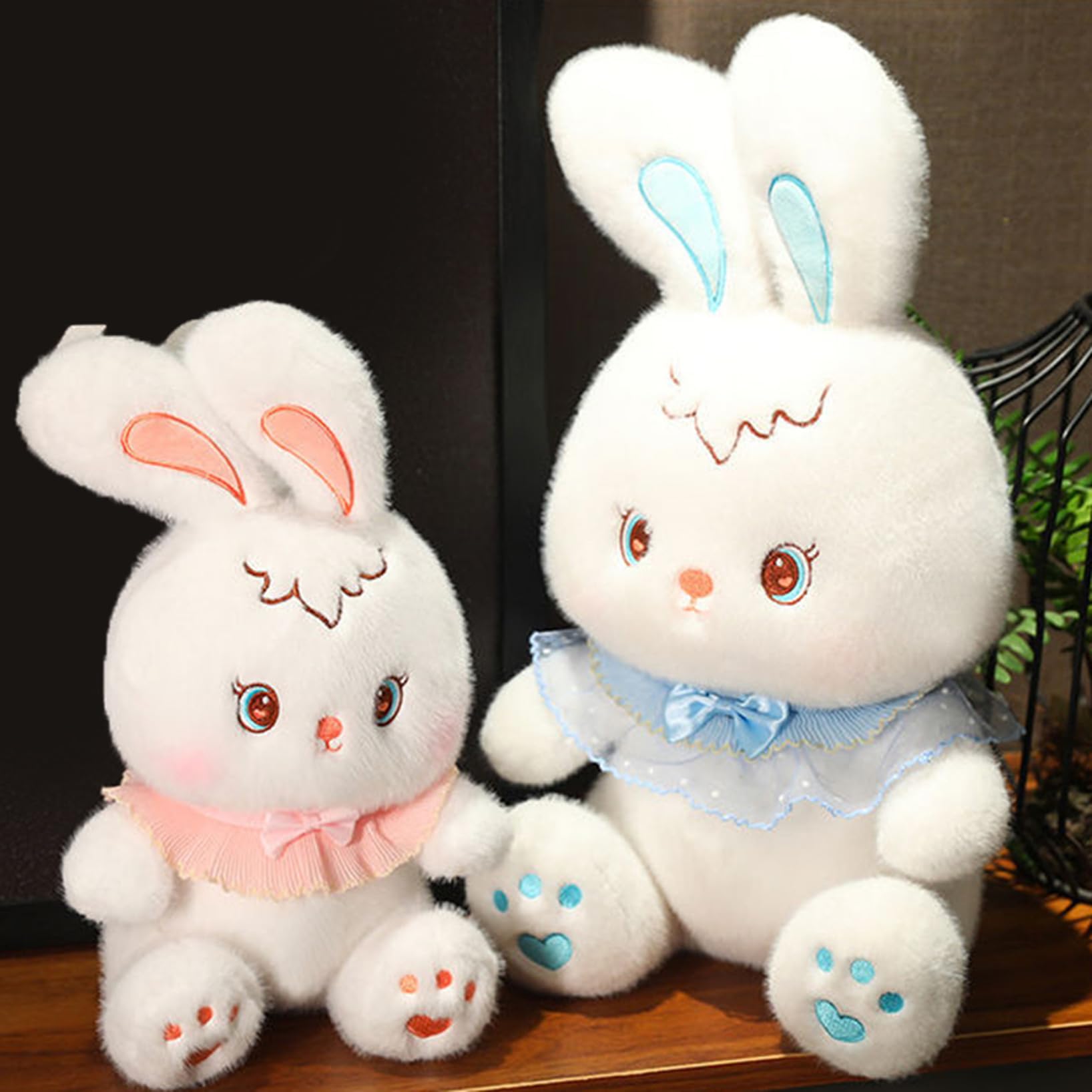Amazon.co.jp: [LSDZW] 兎ぬいぐるみ ウサギぬいぐるみ ブルー うさぎ